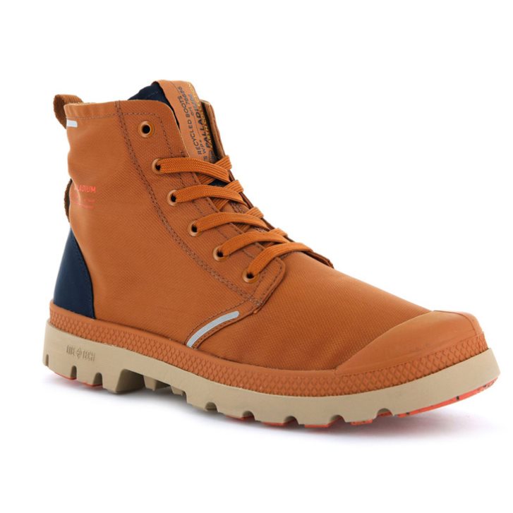 Dámské Boty Palladium Pampa Lite+ Recycle WP+ Hnědé | CZ FBI-37Z